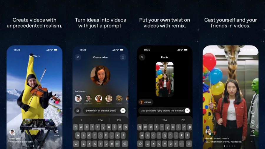 邀请码也难挡“AI 短视频热”，OpenAI Sora 登顶苹果美区 App Store 免费应用排行榜